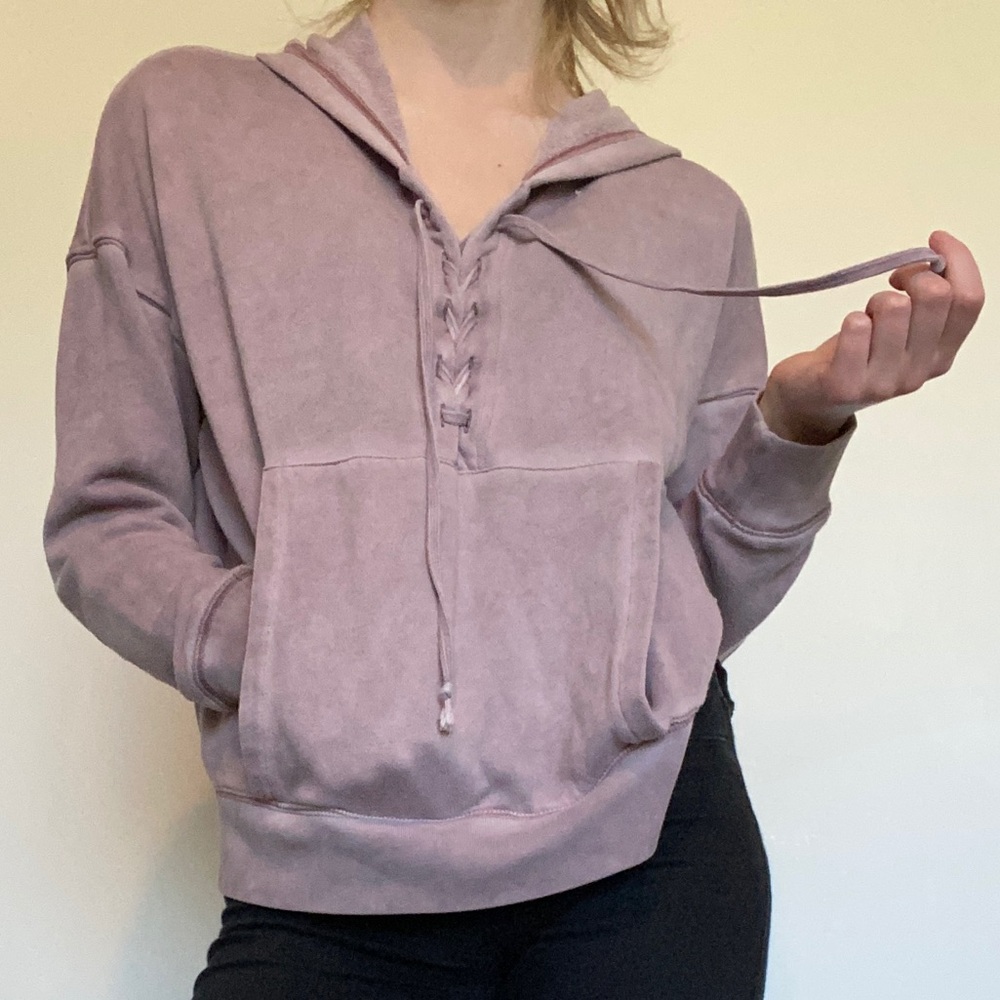 Purplish pink hoodie American Eagle